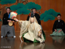喜多流大島能楽堂定期公演 大島衣恵「歌占」