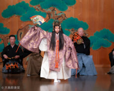 喜多流大島能楽堂定期公演 大島輝久「国栖」